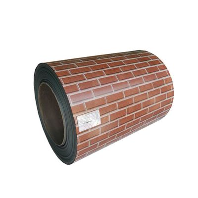 comprar El modelo impreso del ladrillo prepintó la bobina de acero Ppgi para la pared de la decoración online manufacture