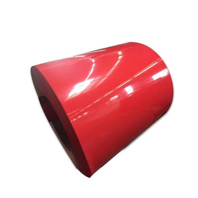 comprar El color rojo de la hoja de PPGI cubrió Gl que la bobina de acero prepintó la bobina de acero Fabricación en línea