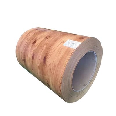 comprar La bobina de madera 0.25x1220 del modelo PPGI de CGCC imprimió el acero con el revestimiento polimérico online manufacture