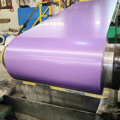 comprar G40 galvanizó la bobina de acero prepintada Ppgi cubrió grueso de la bobina 0.12-2m m Fabricación en línea