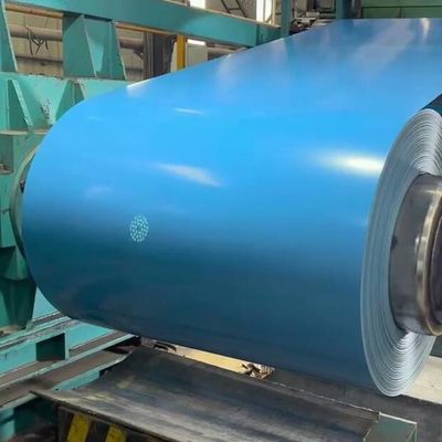 comprar El color azul cubre con cinc la bobina de acero revestida y prepintada con capa protectora online manufacture