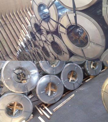 comprar Peso de la bobina 3-8 toneladas de cinta de acero galvanizado bobina con identificación de bobina 508mm / 610mm Fabricación en línea