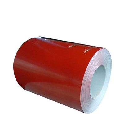 comprar 3003 H24 bobina de aluminio prepintada de color rojo de alta durabilidad para ACP Fabricación en línea