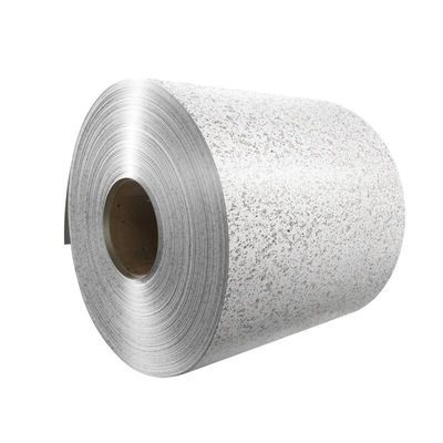 comprar Resistencia a los arañazos 25 / 5UM PVDF Revestimiento de piedra de patrón bobina de aluminio Fabricación en línea