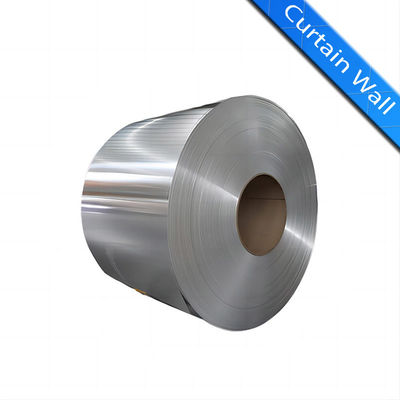 comprar Alta resistencia a la carga del viento 3003 3004 bobina de aleación de aluminio para pared de cortina Fabricación en línea