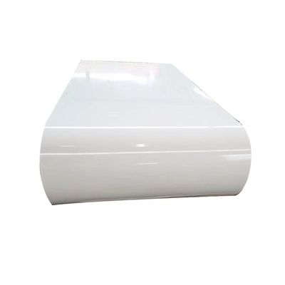 Alta durabilidad 0,35x1000mm Ral 9016 PPGI de acero de bobina blanca PPGI para paneles de sándwich