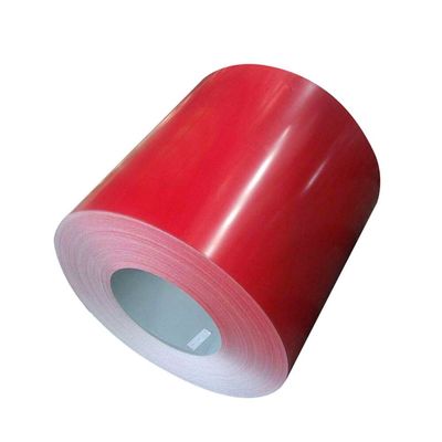 Peso de la bobina 3-9 toneladas bobina de acero galvanizado prepintada con el estándar JIS G3322 CGLCC