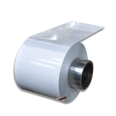 el color estándar de Ral de la bobina de 30-275g/M2 PPGI cubrió el rollo de acero para la techumbre
