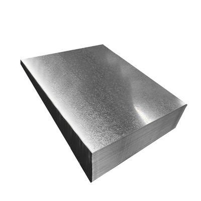 DX51D SGCC galvanizó la placa de acero revestida del cinc de la hoja de acero 0.12-3m m