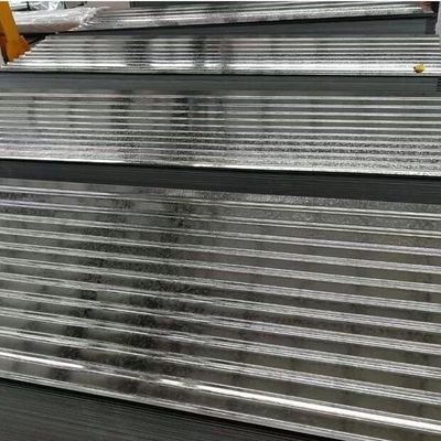 Astm BWG34 galvanizó el tejado galvanizado hoja acanalada artesona la superficie brillante