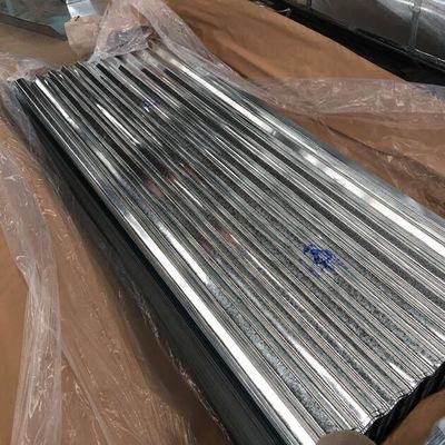 Superficie brillante de alta resistencia del panel de acero acanalado del tejado de la prenda impermeable