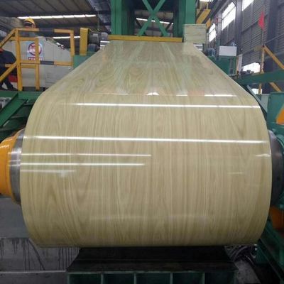 Cubra con cinc Um el color 275g 25 prepintó la bobina de acero galvanizada para cubrir el panel de bocadillo