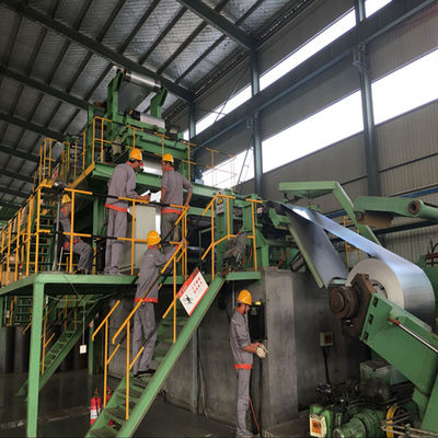 Q195 bobina de acero galvanizado con recubrimiento de zinc 30-275 g/m2 para aplicaciones industriales