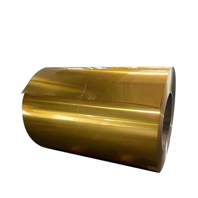 1100 PE Color de revestimiento Oro Aluminio pre pintado