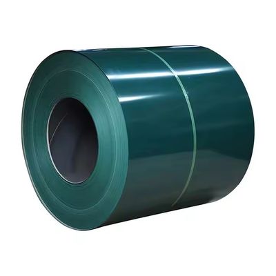 G40 galvanizó la bobina de acero prepintada Ppgi cubrió grueso de la bobina 0.12-2m m