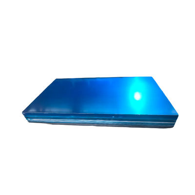 5xxx 5182 Placa de aleación de aluminio Hoja de aluminio 5182 con película azul