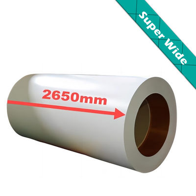Material de aluminio superamplio revestido de 2700 mm