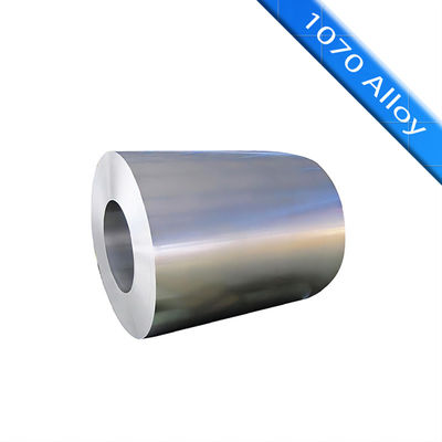 1070 bobina de aluminio puro rollo de aleación de aluminio H12 / H14 / H16 Temperatura
