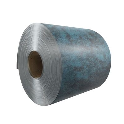 Imitación de la bobina de aluminio con efecto de oxidación