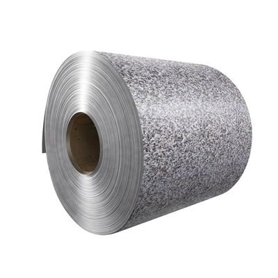 Alta durabilidad de 2,35 mm de espesor de piedra de coral de grano de color recubierto de aluminio bobina